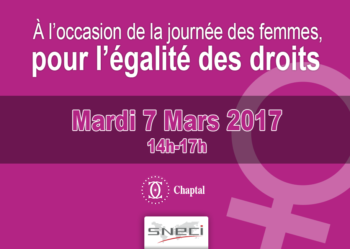 SNECI Journée Des Femmes - Mardi 7 Mars 2017
