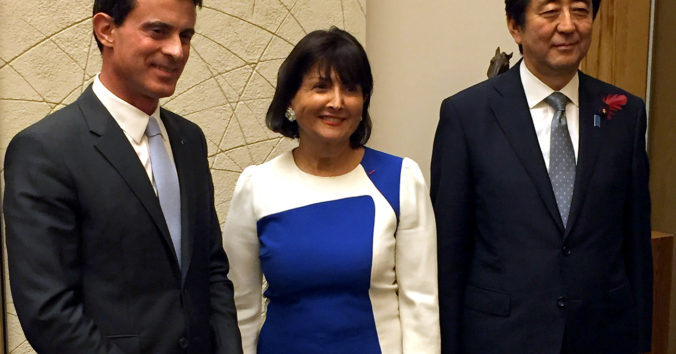 SNECI Part Of French Delegation Accompanying French Prime Minister Manuel Valls To Japan