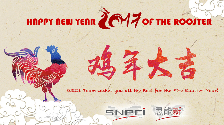SNECI 团队恭贺您金鸡报喜迎新年！